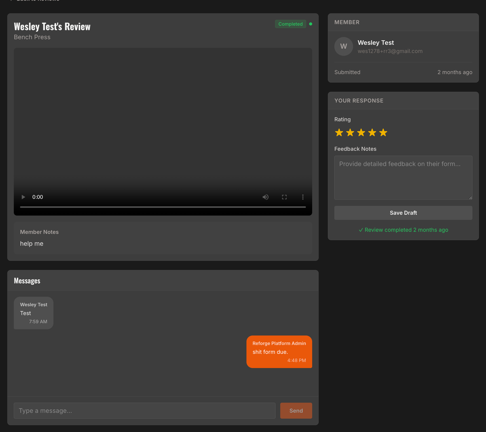 Movement Reviews